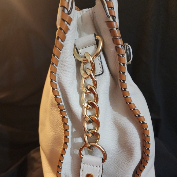 Michael Kors white Hamilton satchel/tote - Picture 4 of 10